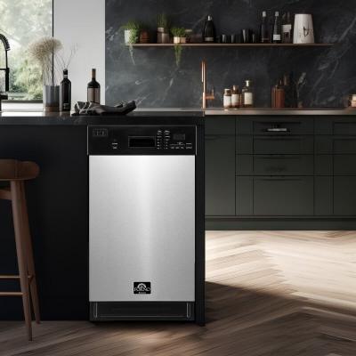 18″ Forno Polo Stainless Steel Dishwasher - FDWBI8041-18S