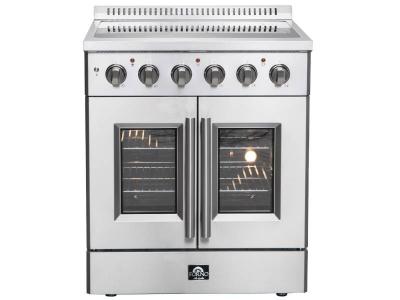30" FORNO Galiano Freestanding French Door Electric Range - FFSEL6917-30