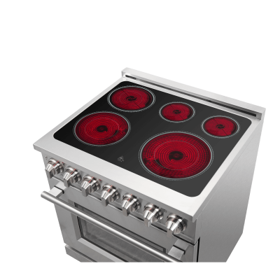 30" Forno Massimo Freestanding Chef Door Electric Range - FFSEL6020-30