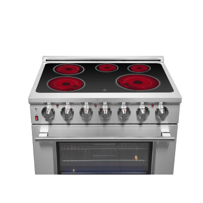 36" Forno Massimo Freestanding Chef Door Electric Range - FFSEL6020-36