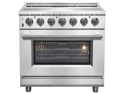 36" Forno Massimo Freestanding Chef Door Electric Range - FFSEL6020-36