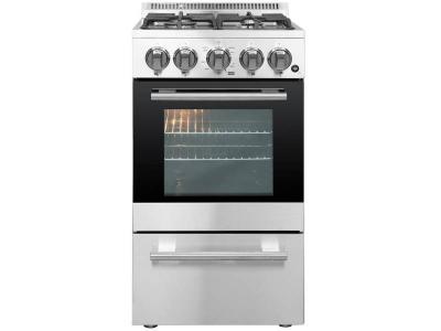 20" FORNO Lamazze Freestanding Gas Range - FFSGS6265-20