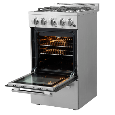 20" FORNO Lamazze Freestanding Gas Range - FFSGS6265-20