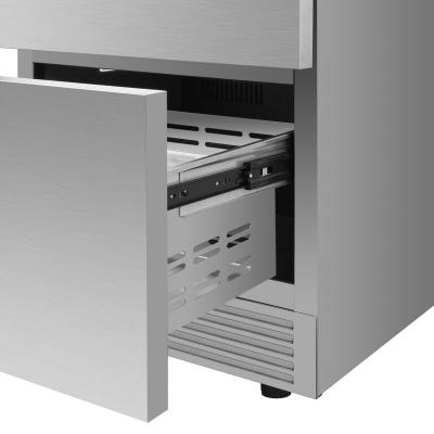 24" FORNO Como 4.87 cu.ft. Indoor/Outdoor Drawer Refrigerator - FDROD1611-24S