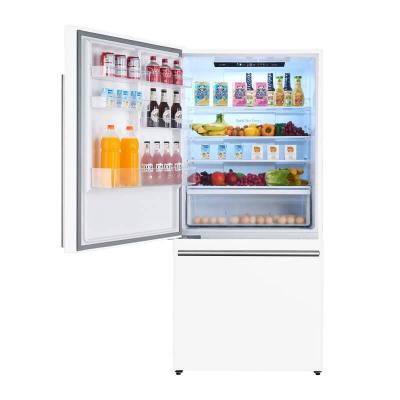 31" Forno Milano Espresso 17.2 Cu. Ft Bottom Freezer Built-In Ice Maker Refrigerator - FFFFD1786-31WHT
