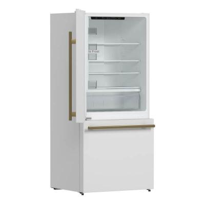 31" Forno Milano Espresso 17.2 Cu. Ft Bottom Freezer Built-In Ice Maker Refrigerator - FFFFD1786-31WHT