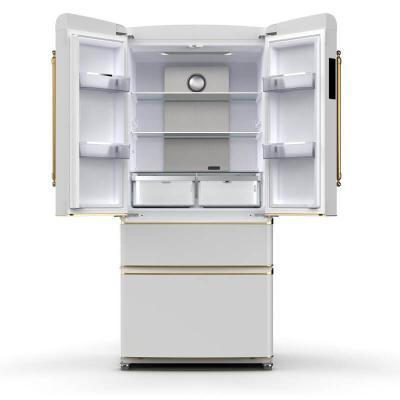 Forno Luigi 18 cu.ft. French Door Refrigerator - FFFFD1791-33WHT