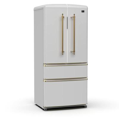 Forno Luigi 18 cu.ft. French Door Refrigerator - FFFFD1791-33WHT