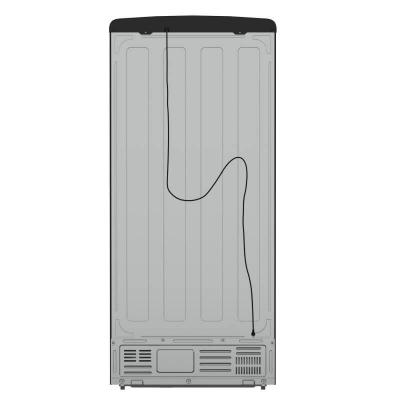 Forno Luigi 18 cu.ft. French Door Refrigerator Black - FFFFD1791-33BLK