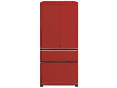Forno Luigi 18 cu.ft. French Door Refrigerator Black - FFFFD1791-33RED