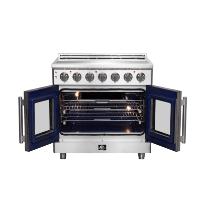 36" Forno Massimo Freestanding French Door Electric Range - FFSEL6955-36