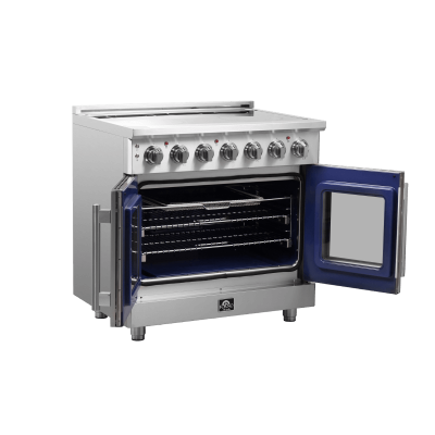 36" Forno Massimo Freestanding French Door Electric Range - FFSEL6955-36