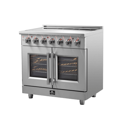 36" Forno Massimo Freestanding French Door Electric Range - FFSEL6955-36