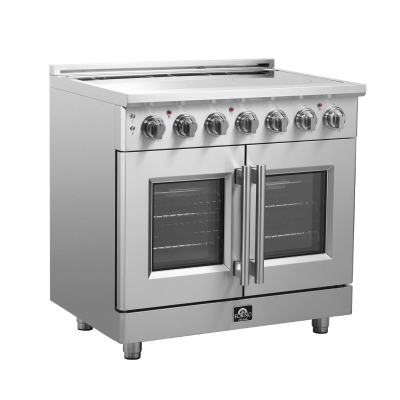 36" Forno Massimo Freestanding French Door Electric Range - FFSEL6955-36