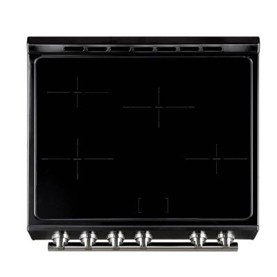 30" Forno Leonardo Espresso Slide-In Induction Range in Black - FFSIN0982-30BLK