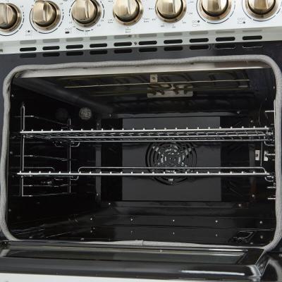 30" Forno Paolo 4.38 cu.ft. Freestanding True Convection Oven Electric Range - FFSEL6011-30WHT