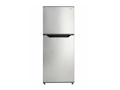 23" Danby 11.6 Cu. Ft. Apartment Size Top Mount Fridge in Stainless Steel - DFF116B2SSDBL