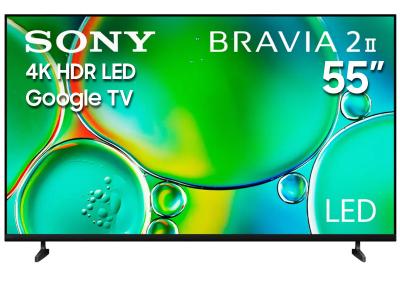 55" Sony K55S20M2 BRAVIA 2 II 4K HDR LED Google TV (2025)
