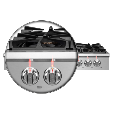 48" FORNO Spezia Alta Qualita Pro-Style Gas Rangetop - FCTGS5751-48