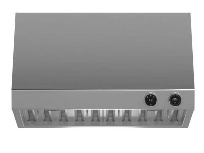 30″ Forno Biagio Wall Mounted Range Hood 600 CFM Knob Control Baffle Filter in Stainless Steel - FRHWM5009-30