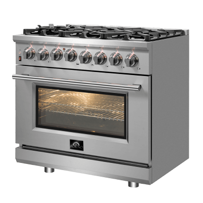 36″ Forno Massimo Freestanding Dual Fuel Range - FFSGS6125-36
