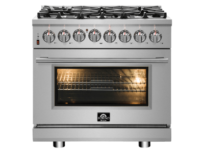 36″ Forno Massimo Freestanding Dual Fuel Range - FFSGS6125-36