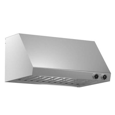 36″ Forno Biagio Wall Mounted Range Hood with 600 CFM Knob Control Baffle Filter Stainless Steel - FRHWM5009-36