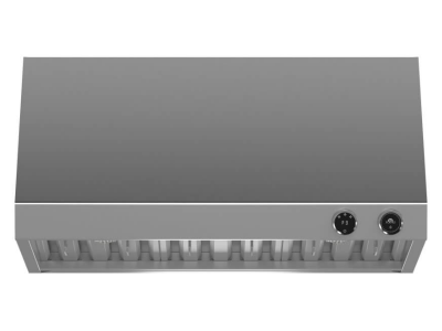 36″ Forno Biagio Wall Mounted Range Hood with 600 CFM Knob Control Baffle Filter Stainless Steel - FRHWM5009-36