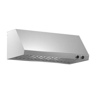48″ Forno Biagio Wall Mounted Range Hood with 1200 CFM Knob Control Baffle Filter in Stainless Steel - FRHWM5009-48
