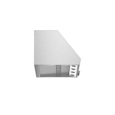 48″ Forno Biagio Wall Mounted Range Hood with 1200 CFM Knob Control Baffle Filter in Stainless Steel - FRHWM5009-48