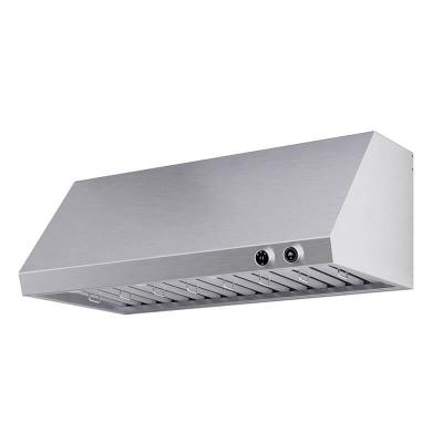 48″ Forno Biagio Wall Mounted Range Hood with 1200 CFM Knob Control Baffle Filter in Stainless Steel - FRHWM5009-48