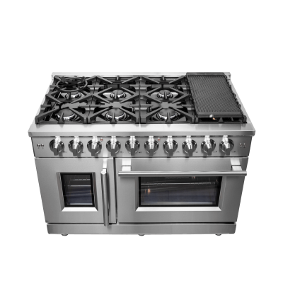 48″ Forno Massimo Freestanding French Door Gas Convection Range - FFSGS6439-48