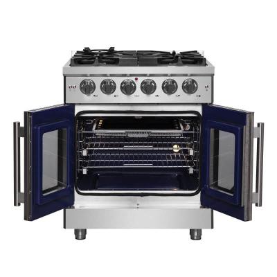 30″ FORNO Massimo Freestanding French Door Dual Fuel Range - FFSGS6325-30