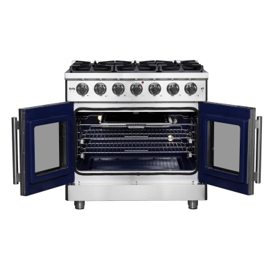 36″ Forno Massimo Freestanding French Door Gas Convection Range - FFSGS6439-36