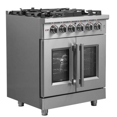 30″ Forno Massimo Freestanding French Door Gas Convection Range - FFSGS6439-30