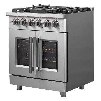 30″ Forno Massimo Freestanding French Door Gas Convection Range - FFSGS6439-30