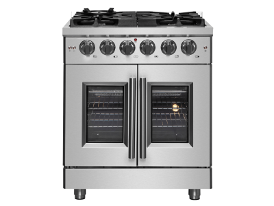 30″ Forno Massimo Freestanding French Door Gas Convection Range - FFSGS6439-30