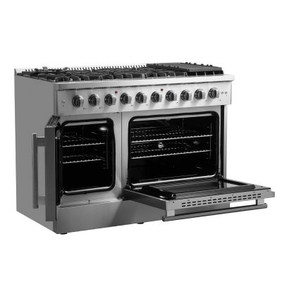 48″ Forno Galiano Freestanding French Door Gas Range - FFSGS6444-48