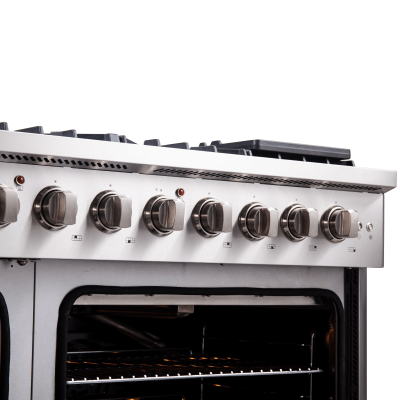 48″ Forno Galiano Freestanding French Door Gas Range - FFSGS6444-48