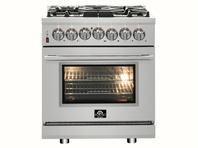 30″ Forno Massimo Freestanding Dual Fuel Range - FFSGS6125-30