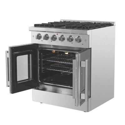 30″ Forno Galiano Freestanding French Door Gas Range - FFSGS6444-30
