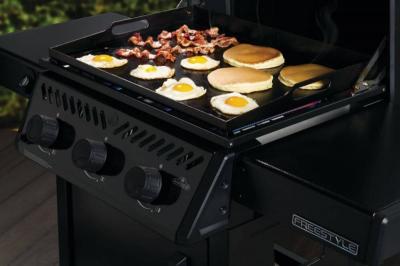 Napoleon Freestyle 24 Pre-Seasoned Non-Stick Griddle with 3 Burners - F24DFTPK