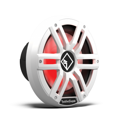 Rockford Fosgate M2 10" DVC 2Ω Color Optix Sealed Marine Subwoofer: White Gen-2 - M2D2-10S-G2