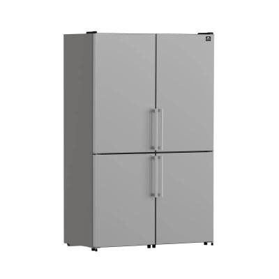 Forno 21.6 Cu. Ft. Counter Depth Double Bottom Freezer Refrigerator in Stainless Steel - FFFFD1778-48
