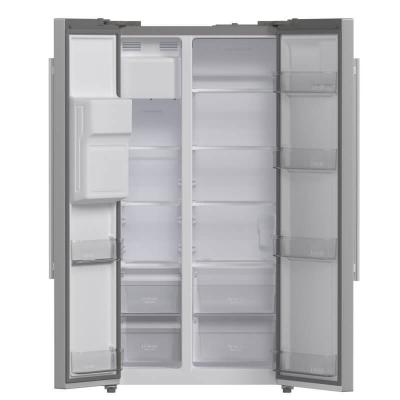 36" Forno 20 Cu. Ft. Salerno Side by Side Stainless Steel Refrigerator with Ice Maker - FFRBI1844-36SB