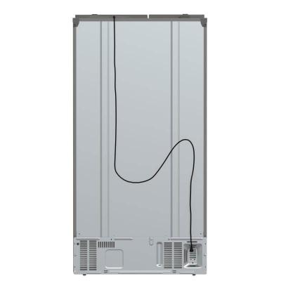 36" Forno 20 Cu. Ft. Salerno Side by Side Stainless Steel Refrigerator with Ice Maker - FFRBI1844-36SB