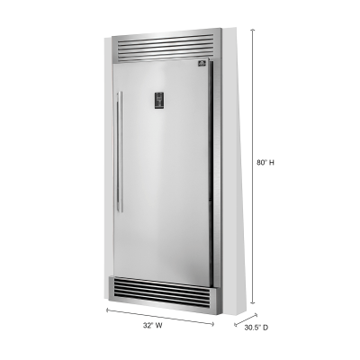 32" Forno 13.8 Cu. Ft. Rizzuto Right Hand Swing Freezer - FFFFD1933-32RS