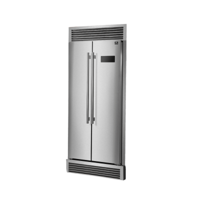 33" Forno 15.6 Cu.Ft. Salerno Side-by-Side Refrigerator - FFRBI1805-37SG