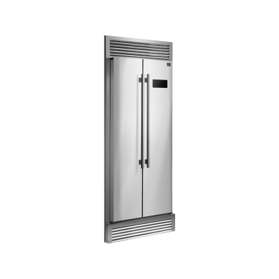 33" Forno 15.6 Cu.Ft. Salerno Side-by-Side Refrigerator - FFRBI1805-37SG