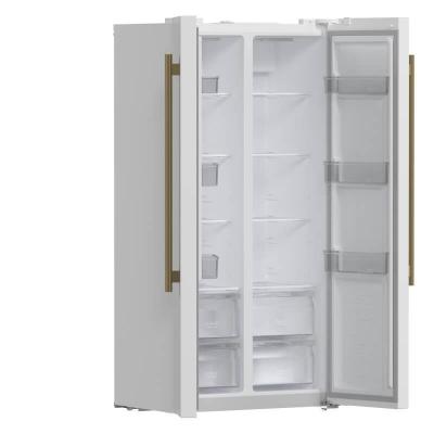 33" Forno 15.6 Cu.Ft. Salerno Espresso Side-by-Side Refrigerator - FFRBI1805-33WHT